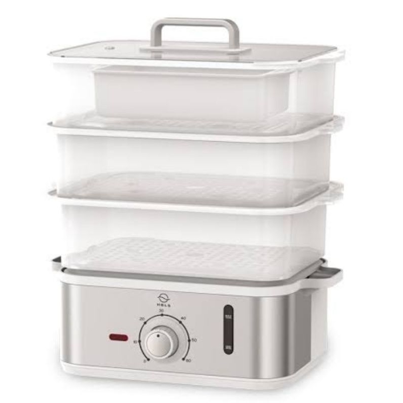 Pengukus Makanan Listrik 3 Layer K3L5 Electric Steamer Kukus 3 Susun KELS Kukusan