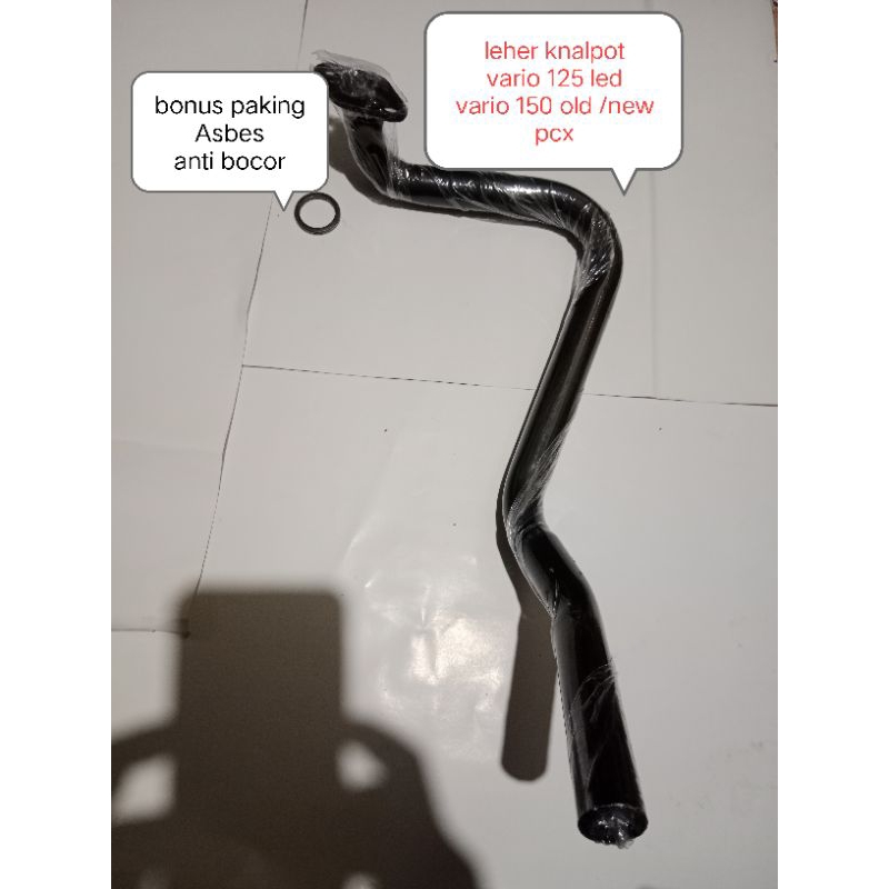 Leher pala sambungan knalpot vario 125 led/150/pcx+bonus paking