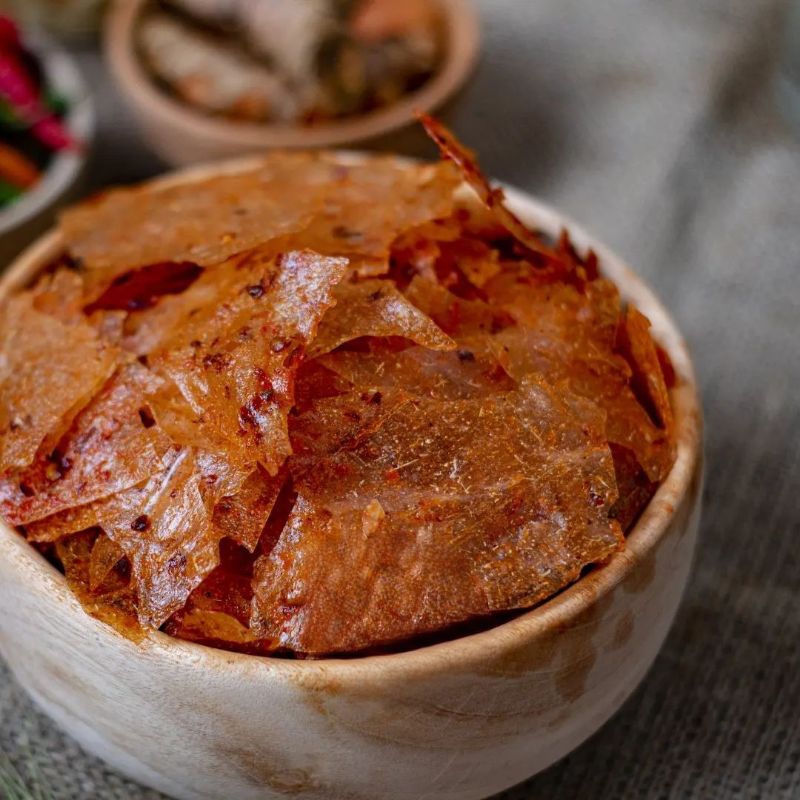 

1kg kripik kaca pedas daun jeruk premium