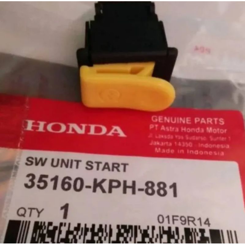 TOMBOL STATER KHARISMA SUPRA X 125 BEAT KARBU