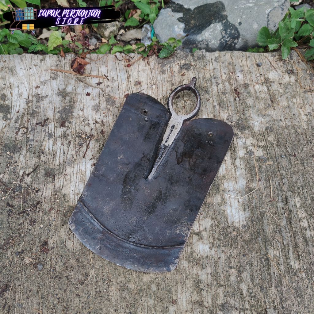 (JUMBO) Cangkul Tanah Baja Anti Lengket Produksi Lokal Ukuran Sangat Besar - Cangkul Pertanian Terek