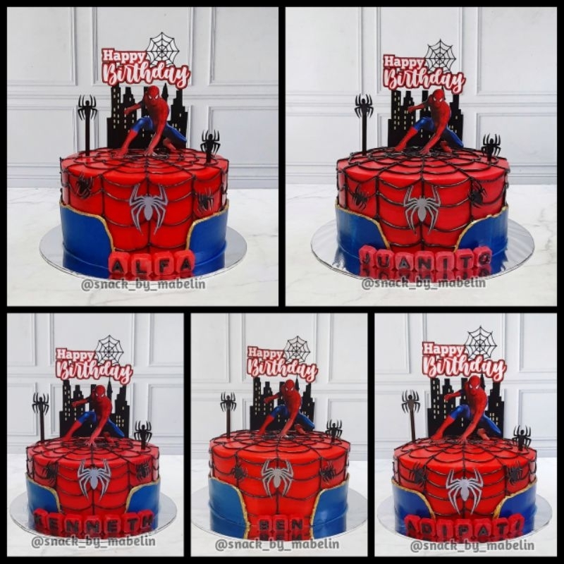 

Tart custom spiderman