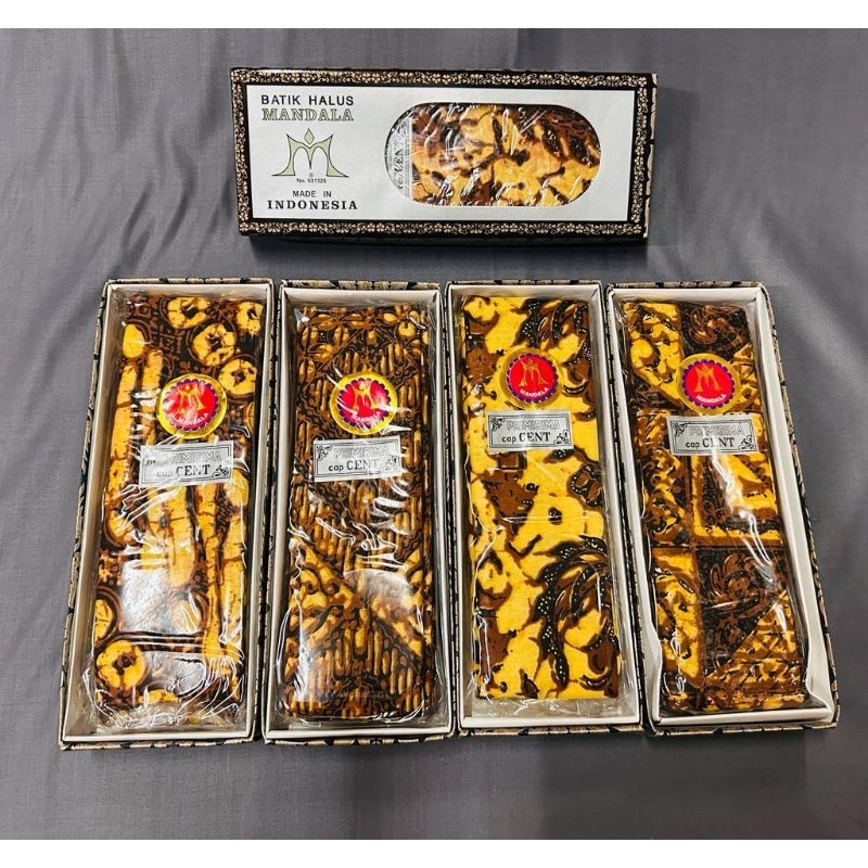 Kain Panjang Batik Halus MANDALA Kotak Kain Gendong Kain Jarik Batik MANDALA DUS Primisima Cap CENT