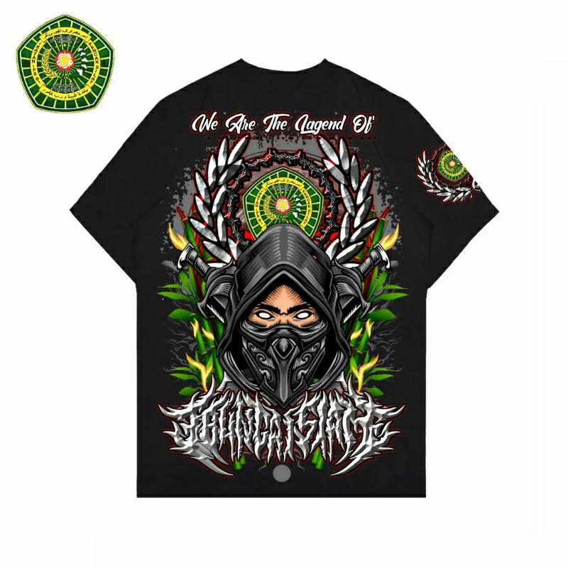 IPSBI STORE | Kaos Bunga Islam 24s SABLON A2  | v4