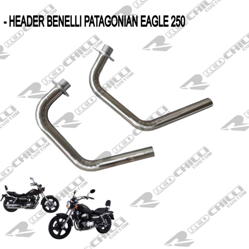 Header Knalpot Benelli Patagonian Eagle 250 - Leher Knalpot Benelli Patagonian Eagle 250