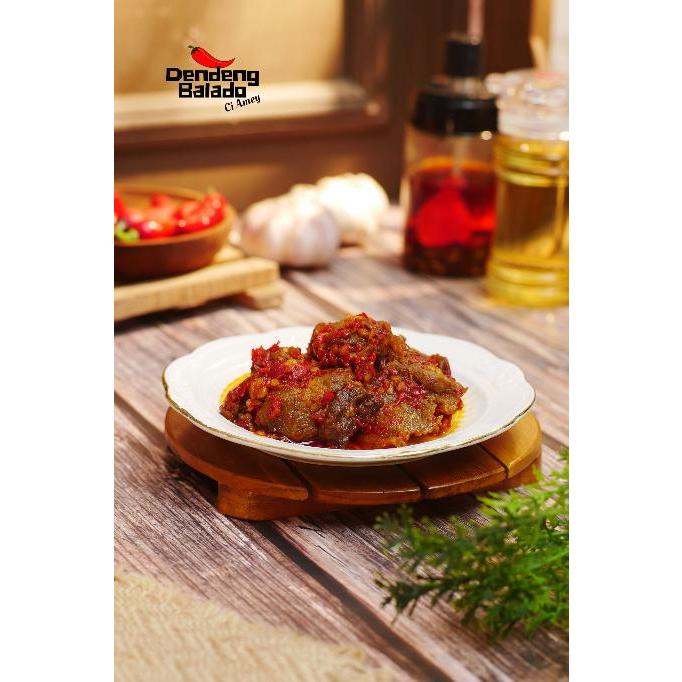 

DENDENG SAPI BALADO 125gr / DENDENG BASAH / DENDENG BALADO CI AMEY / MAKANAN SIAP SAJI / LAUK SIAP SAJI