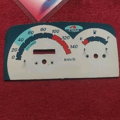 papan indikator spidometer Vega lama original bekas