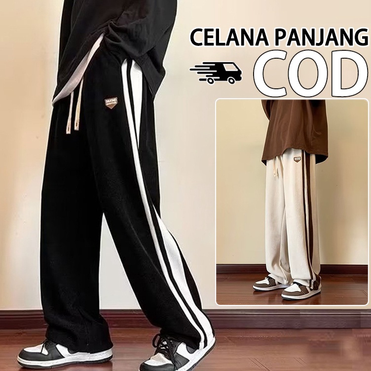 Update Merakyat  celana corduroy pria Korea style 223 new model baggy pants celana celana panjang pr