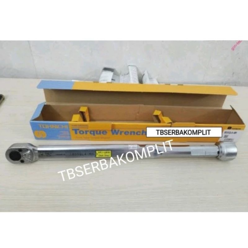 TOHNICHI QL-MH kgf Ratchet Adjustable Torque Wrench Gagang Besi 1/2" 1800QL-MH 400-2000 kgf 3/4" 280