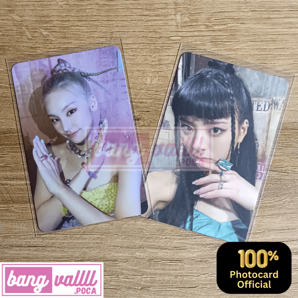 PHOTOCARD PC ITZY NOT SHY YEJI LIA RYUJIN CHAERYEONG YUNA OFFICIAL