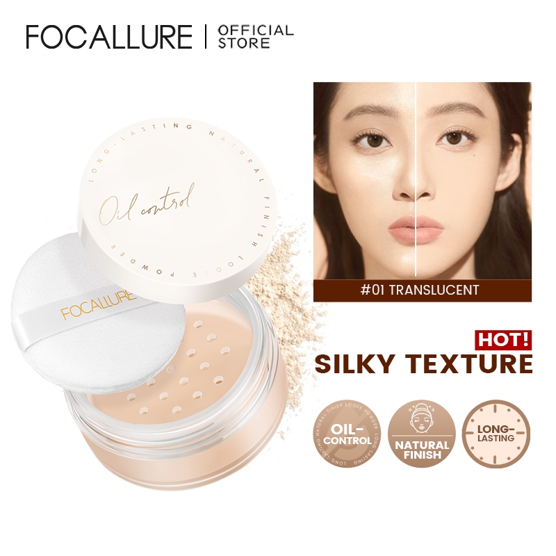 Focallure #PerfectBase Oil-Control Loose Powder Silky Smooth Setting Powder