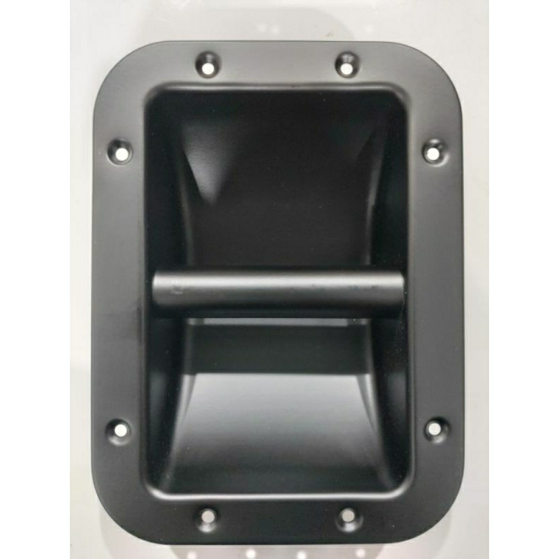 HANDLE BOX SPEAKER MODEL OVAL UNTUK BOX SUBWOFER BAHAN PLAT BESI IMPORT