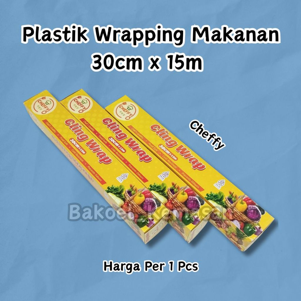 Plastik Wrap Buah Makanan Food Wrap / Bungkus Plastik  Wrap Makanan Food Cling Wrap