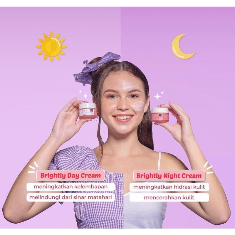 Scarlett Brightly Day- Night Cream/Scarlett Acne Day-Night Cream