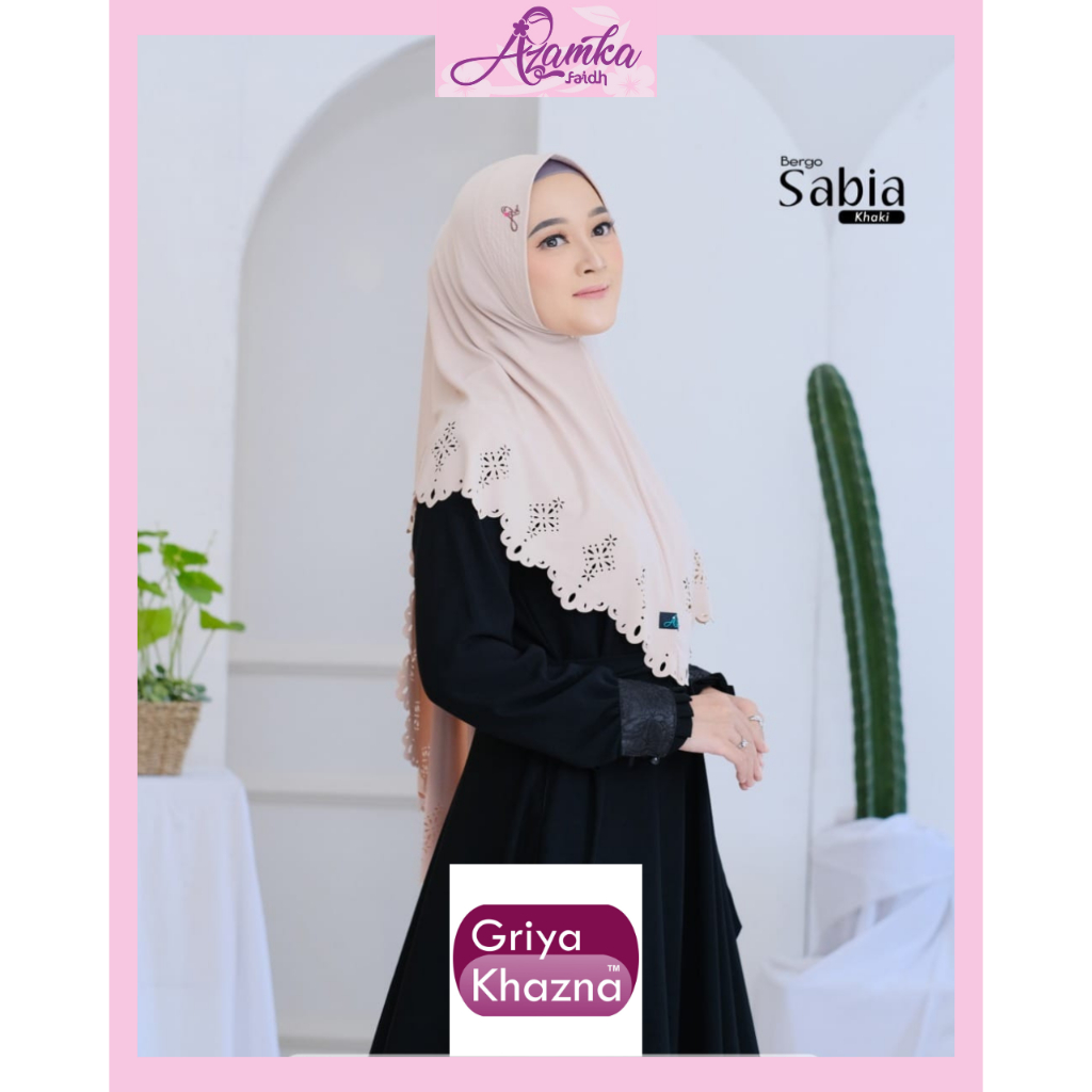AZAMKA JILBAB KERUDUNG DAILY BERGO SABIA