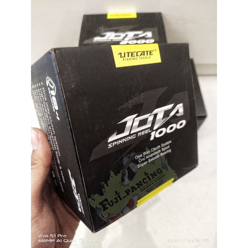 Reel Utecate JOTA 1000, 2000, 3000, 4000.    -Dapat pelindung packing 3 lapis-