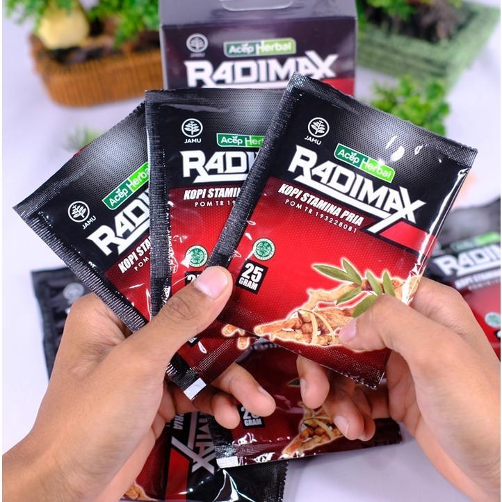 Kopi Radimax Asli Original (Resmi) - Isi 10 Sachet, Kopi Penambah Stamina Dan Gairah Seksual Pria, O
