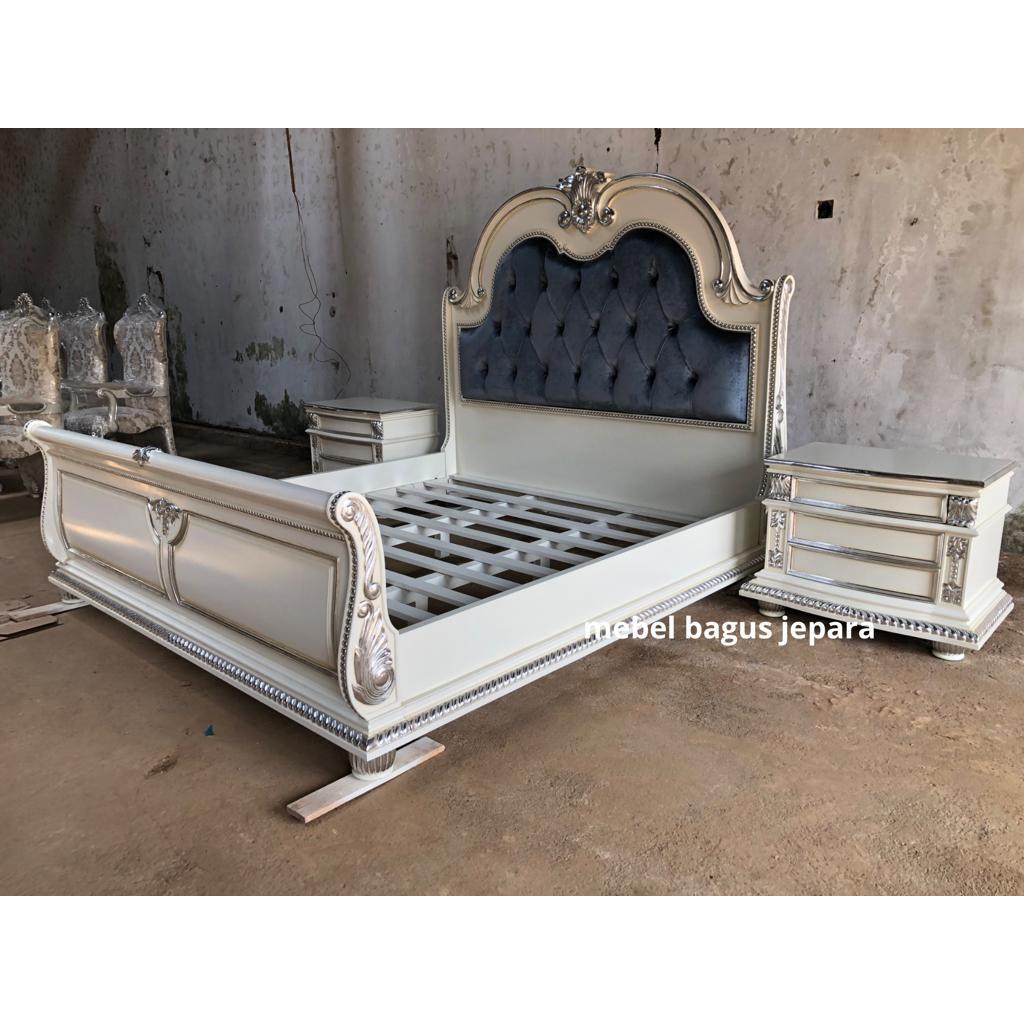 Tempat Tidur Mewah Jati Sultan  / Tempat Tidur Jati Mewah / Dipan Jati Mewah