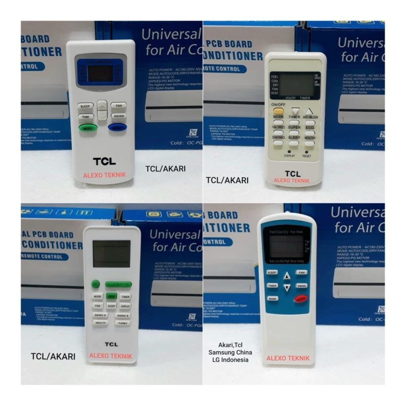 Remote AC TCL Akari