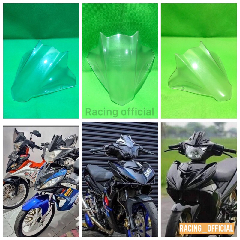Visor Windshield Jupiter Mx New Mx 150 Mx King 150 Clear