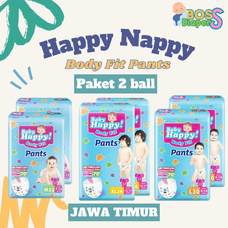 Baby Happy paket 2 ball