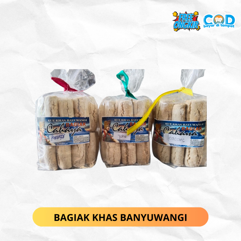 

Bagiak Kecil - Oleh oleh khas Banyuwangi