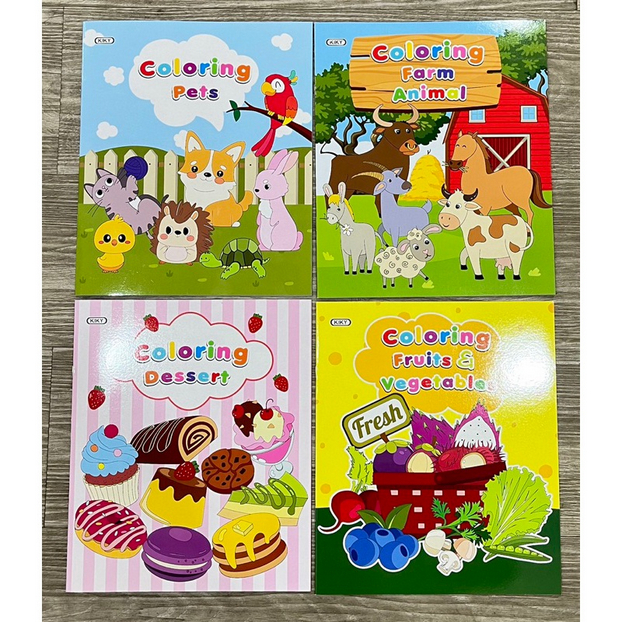 

Buku Mewarna Kiky ukuran kecil isi 8 halaman