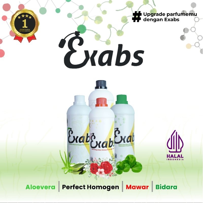 EXABS ( pelarut/campuran parfum original) HALAL