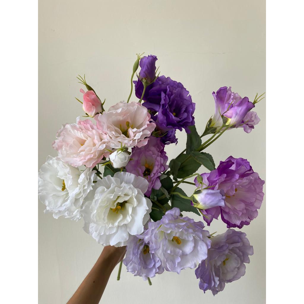 Eustoma | Artificial Flowers / Bunga Palsu | Petite Fleur