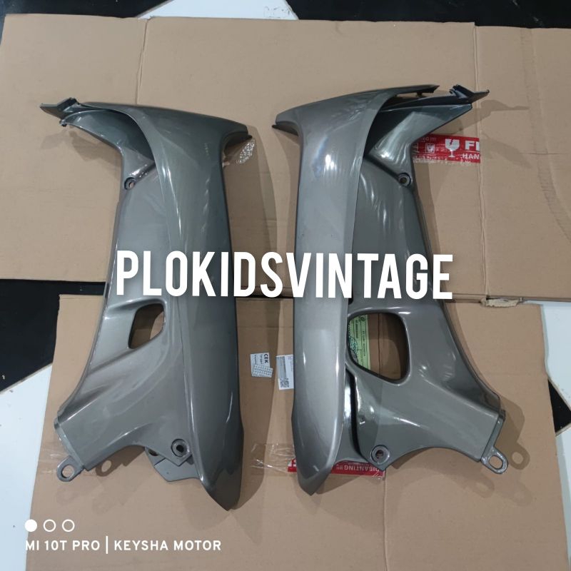 SAYAP LUAR DALAM HONDA SUPRA X LAMA SUPRA FIT LAMA WARNA ABU-ABU