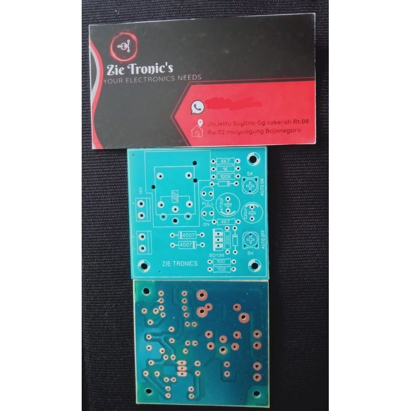 PCB CHARGER AKI OTOMATIS