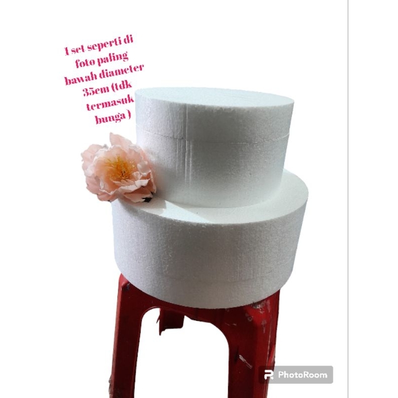 

dummy kue/dekorasi/kue/busa/busakue