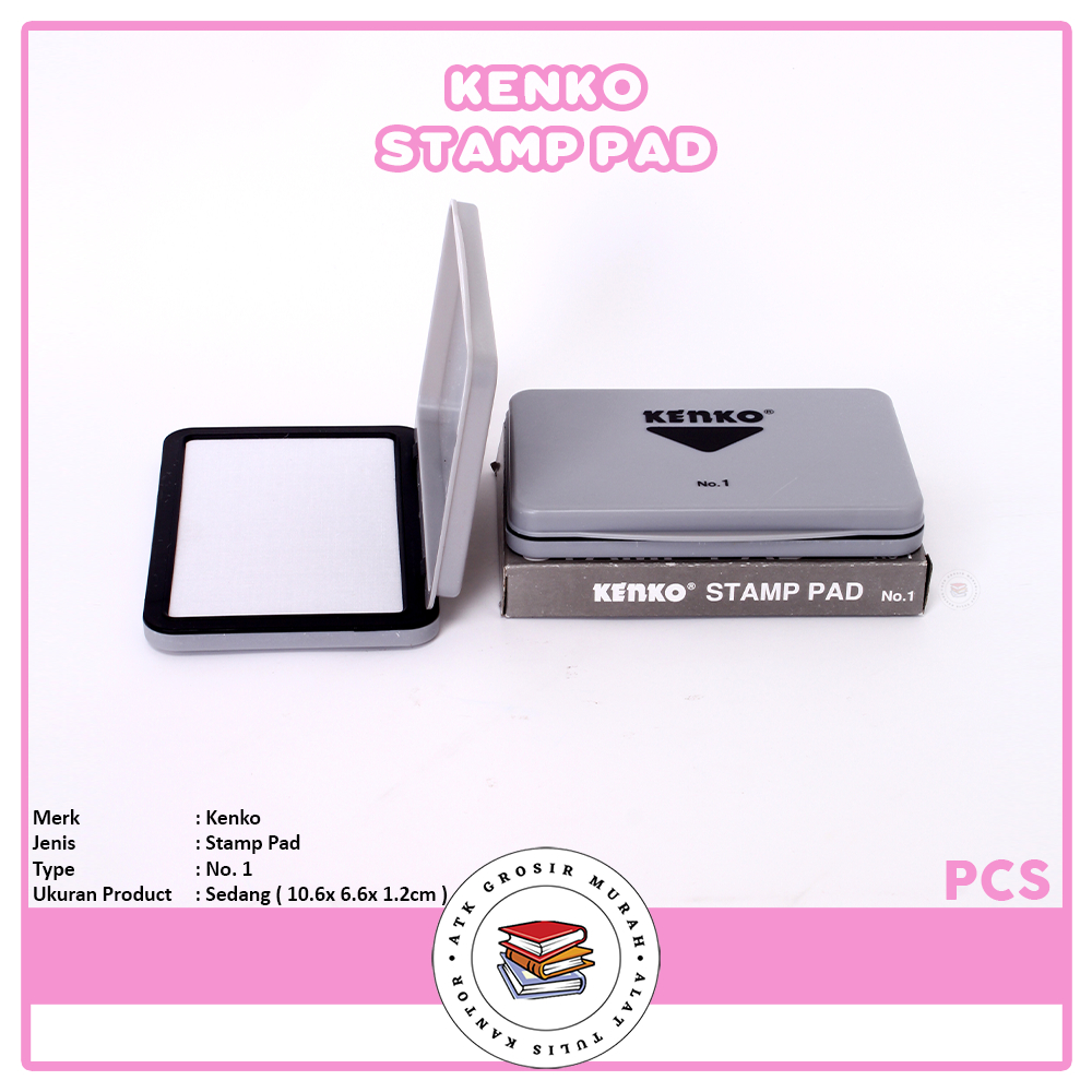 

KENKO - Stamp Pad NO.1 - Pcs