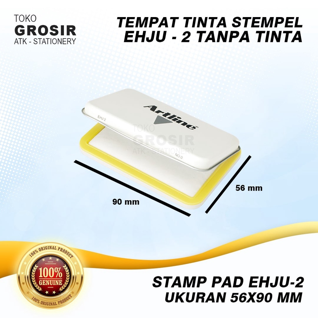 

GROSIR Stamp Pad Bantalan Tinta Stempel Artline EHJU-2