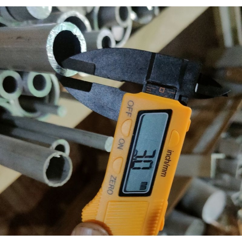 pipa aluminium OD 22mm x ID 16mm 1meter