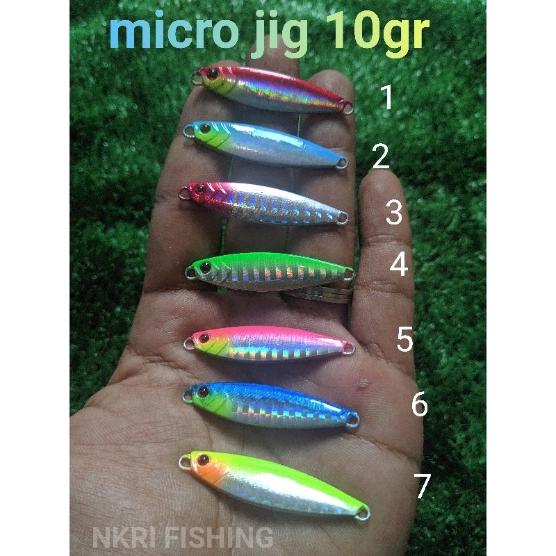 micro jig 10gr umpan pancing