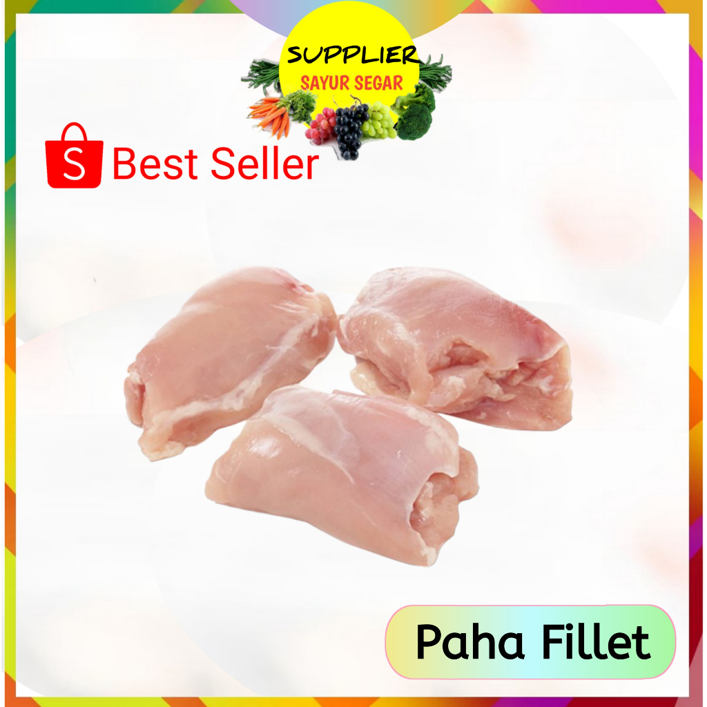 

Paha Ayam Fillet 500 Gram Segar Fresh Palembang