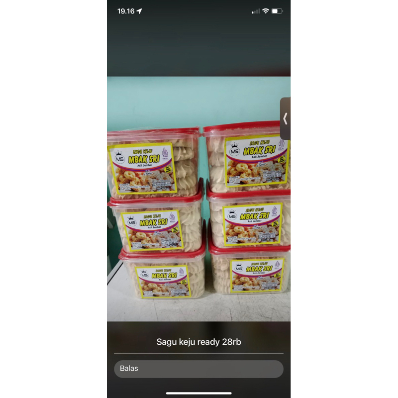 

Kue Sagu Keju Jember