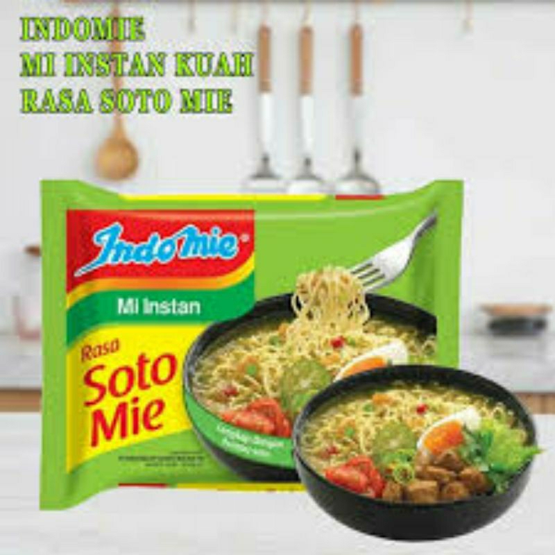 

INDOMIE soto mie 70gr paket hemat 5 bungkus