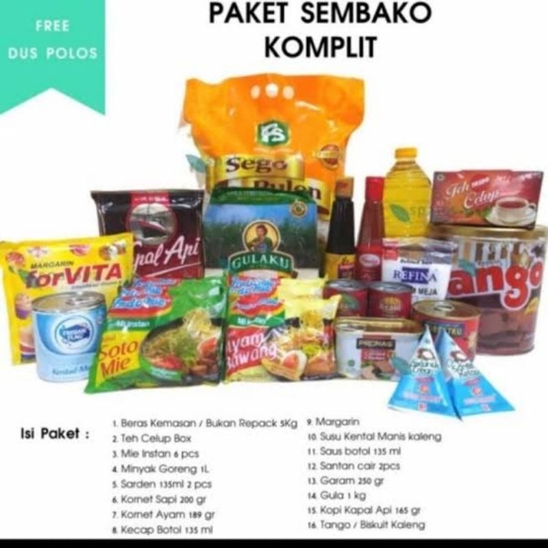 

Paket Sembako