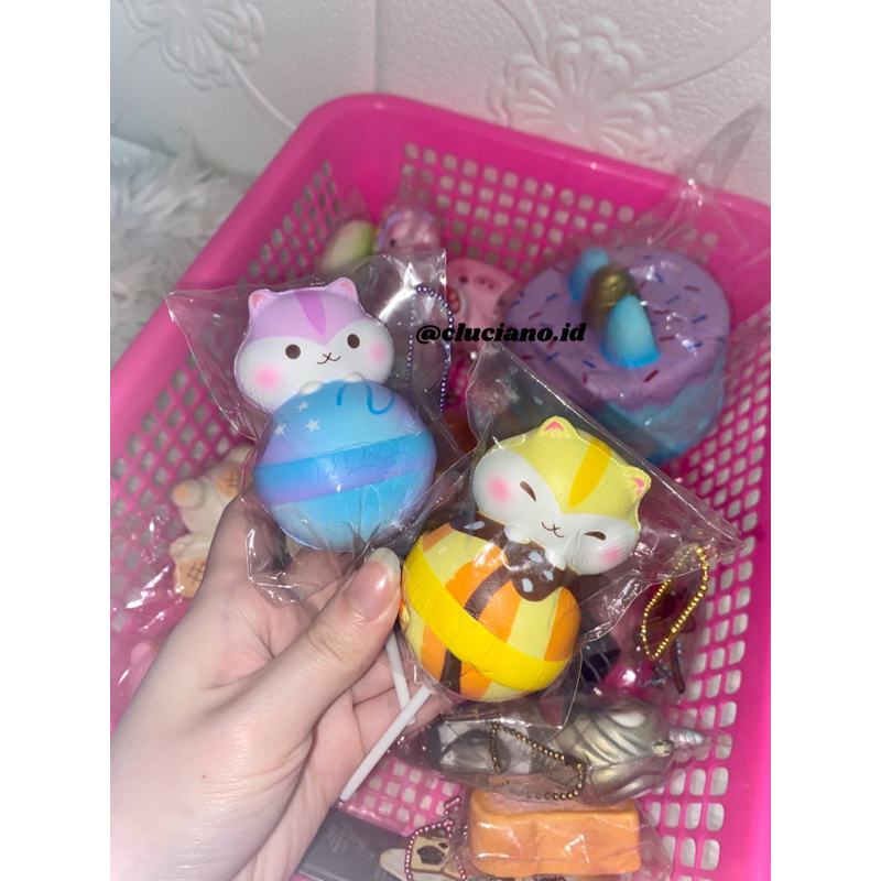 PRELOVED LIKE NEW‼️SQUISHY POLI LOLLIPOP