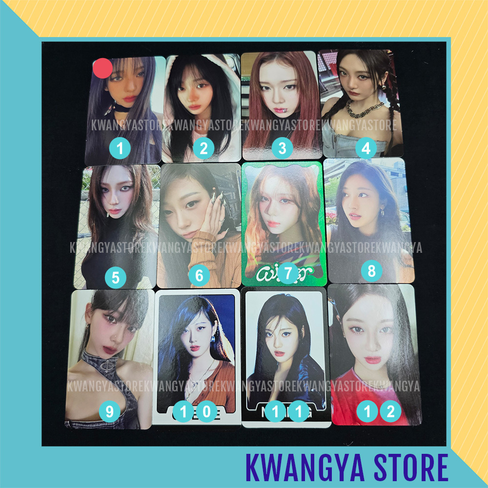 aespa DRAMA photocard official