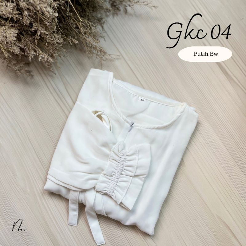 Gamis Manalagi Putih polos / Gamis putih polos