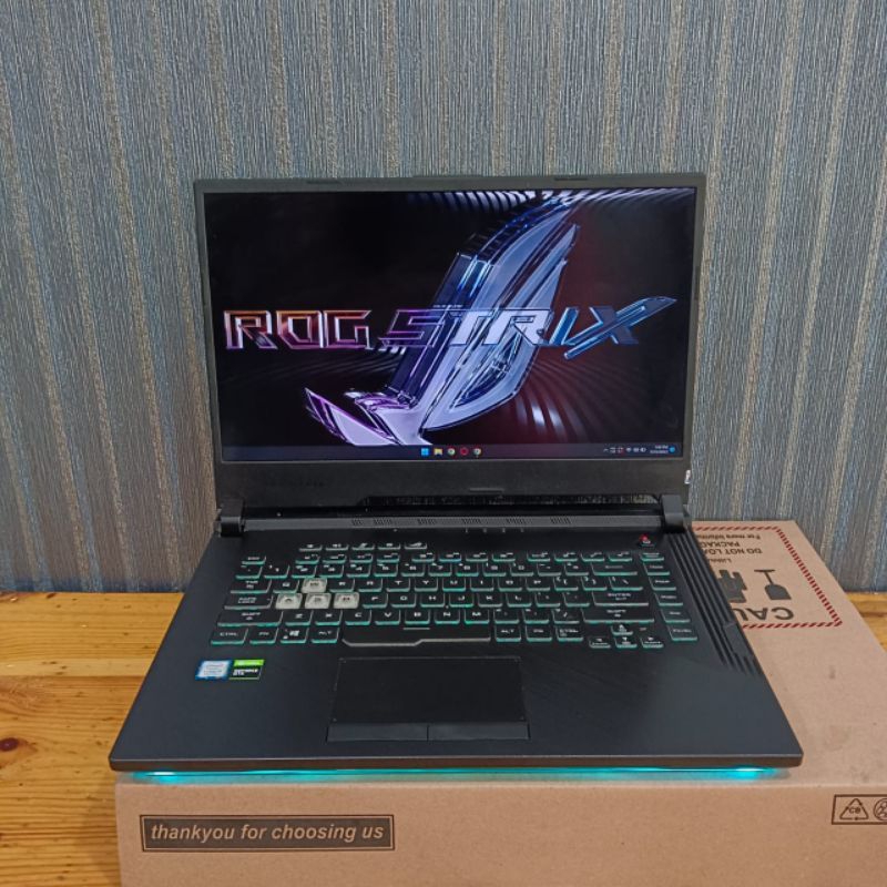 Laptop Asus ROG G531GD Cor i5-9300H Ram 16Gb/Ram 8Gb/SSD 512Gb Dualvga Nvdia Geforce GTX1050 4Gb RGB