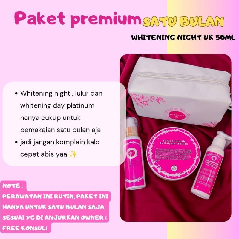 HB PREMIUM GKSKINCARE ( LULUR, HB SIANG, HB MALAM)