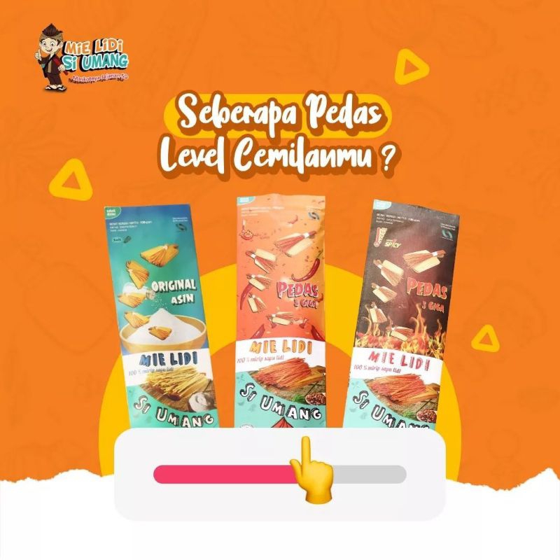 

Mi Lidi Si Umang isi 130gr