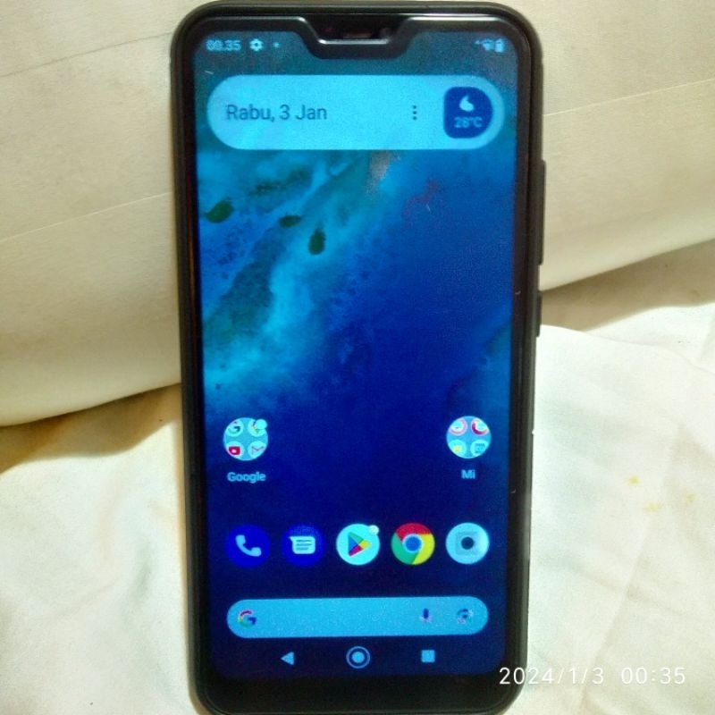 Hp android bekas xiaomi mi a2 lite ram 3 internal 32 second hp normal no kendala