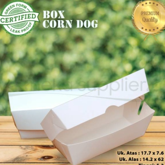 

Hemat besar dengan harga terjangkau Box Corn Dog Corndog Model Rakit PUTIH 5 pcs