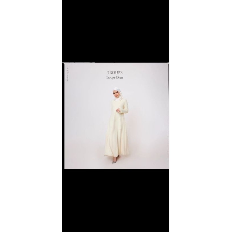 NEW WITH TAG TROUPE DRESS BY LAFIYE JUAL RUGI