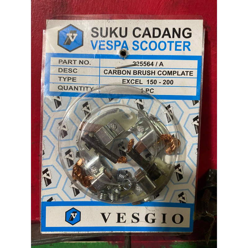 arang dinamo stater vespa excel exclusive